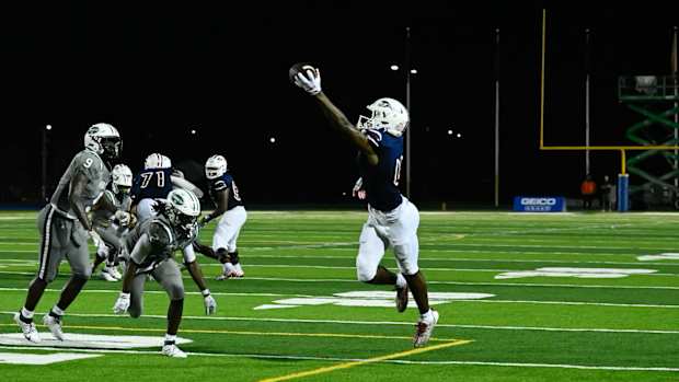 Jeremiah Smith 1-handed catch 9-21-2023